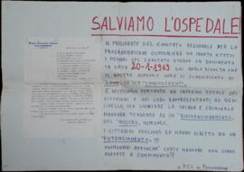 "Salviamo l'ospedale!"