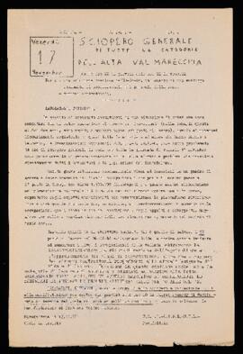 "Sciopero generale nell'alta Val Marecchia" - 1972