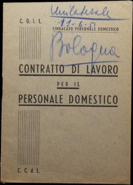 Contratto di lavoro per il personale domestico