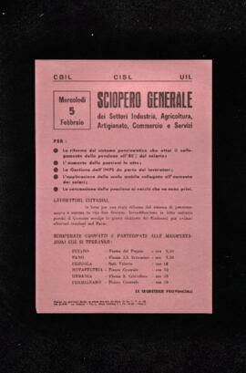"Sciopero generale"