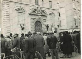 Comizio di Giorgio De Sabbata - [196-?]