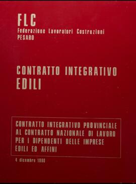 Contratto collettivo di lavoro per gli operai delle imprese edili e affini della provincia di Pesaro