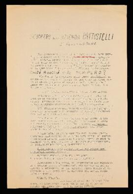 "Sciopero all'azienda Battistelli" - [1971]