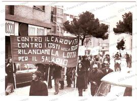 Corteo in Piazzale 1° maggio - 1973