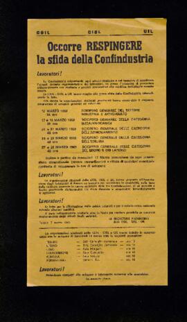 "Occorre respingere la sfida della Confindustria" - 1969
