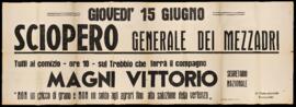 "Sciopero generale" - 1961