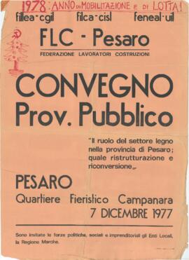 "Convegno prov. pubblico" - 1977
