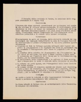 Comunicato sciopero 6 luglio 1963