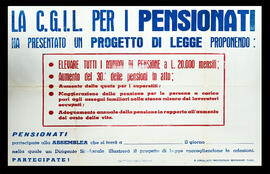 "La Cgil per i pensionati" - [196- ]