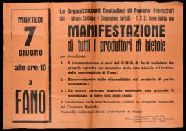 "Manifestazione di tutti i produttori di bietole" - [1966]