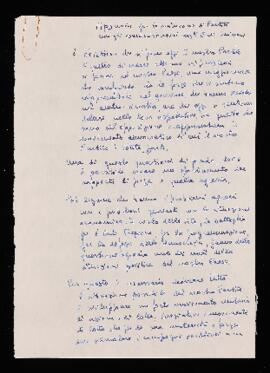 Appunti per la riunione di Partito - [1964]