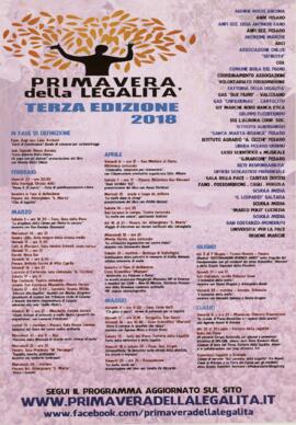 Primavera della legalità - 2018