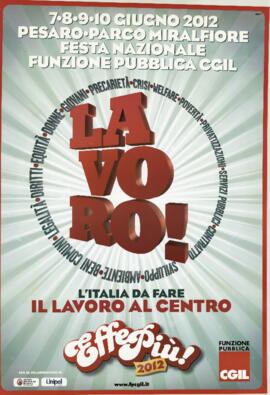 “L’Italia da fare. Il lavoro al centro” - 2012