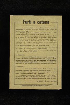 "Furti a catena" - [1967]