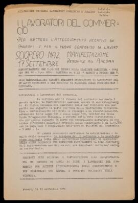"I lavoratori del commercio" - 1976