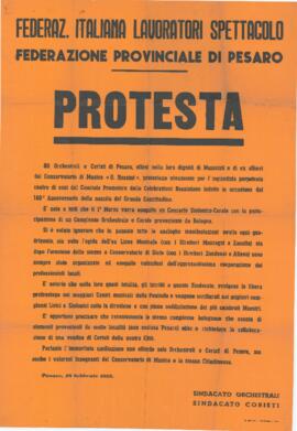 "Protesta" - 1952