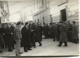 Raduno in via Cassi - [195-?]
