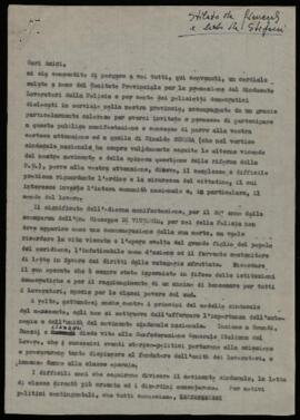 Intervento alla manifestazione per i 20 anni dalla morte di Giuseppe Di Vittorio