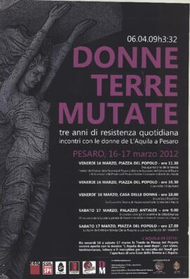 “Donne terre mutate” - 2012