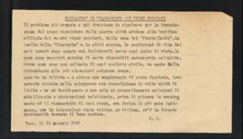 "Necessità di risanamento dei rioni popolari"