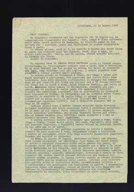 [Lettera di Leopold Verbovsek sul Battaglione Stalingrado]