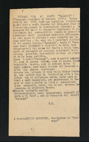 Original Oggetto digitale not accessible