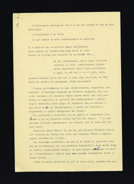 [Nota di Giuseppe Mari sull'attività partigiana svolta da Enzo Merli]