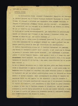 [Dichiarazione di padre Giovanni Pieragostini sulle azioni antifasciste svolte da Giuseppe Nazzareno Pastocchi]