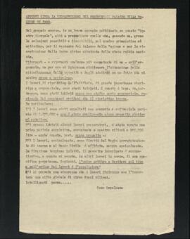 "Appunti circa la ricostruzione del monumentale Palazzo della Ragione di Fano"