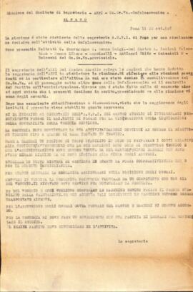 "Riunione del Comitato di Segreteria - ANPI - Co.Ge.Va - Cofalmeccanica"