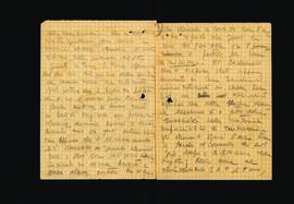[Lettera dei partigiani Enzo, Aldo ed Ebery al Comando della V Brigata Bis sui fatti accaduti presso Casa Sanchioni]