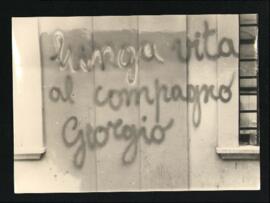 Lunga vita al compagno Giorgio