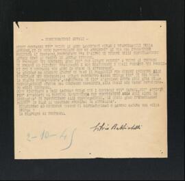 "Conversazioni serali"