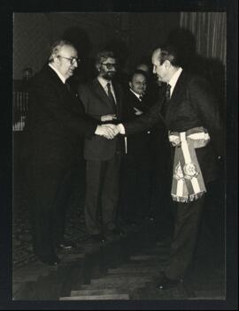 Visita a Pesaro del presidente del Consiglio Giovanni Spadolini