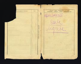 "[GNR-111a Legione.] Ufficio Maggiorità. Carte segrete"