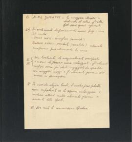 Questionario relativo alle società sportive fanesi compilato dalla Sezione di Fano del Partito comunista italiano - PCI