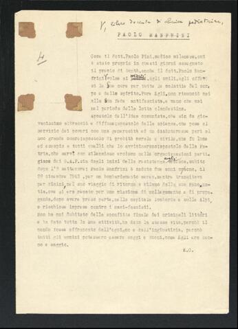 Original Oggetto digitale not accessible