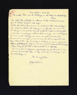 [Lettera di Goffredo Lucarini sulla bozza del libro Guerriglia sull'Appennino]