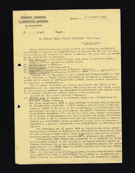 [Lettera di Buonasera Grilli sulla mancata premiazione di alcuni patrioti]