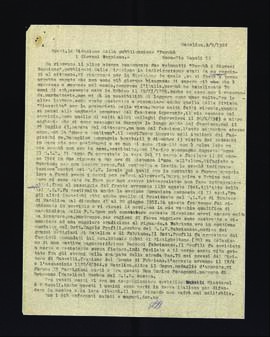 [Lettera di Silvio Battistini relativa alla ricezione di due volumi titolati "Perchè i Giovani sappiano"]