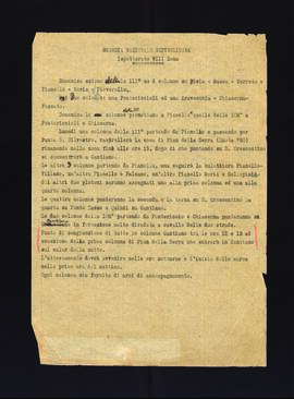 [Ordine di operazione della GNR-Ispettorato VIII Zona]