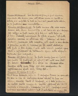 Relazione politica e amministrativa della Cellula numero 15 (Ferrovieri)